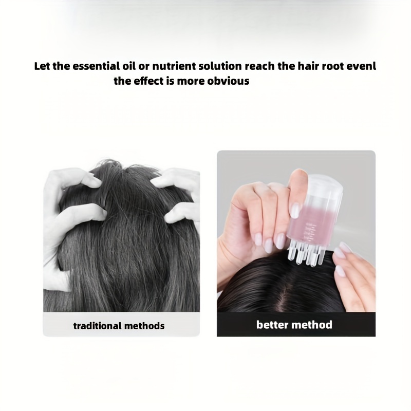 Scalp Applicator Comb Hair Oil Applicator For Medicine Scalp Head Fluid  Comb Essential Oil Head Scalp Massager Comb - AliExpress