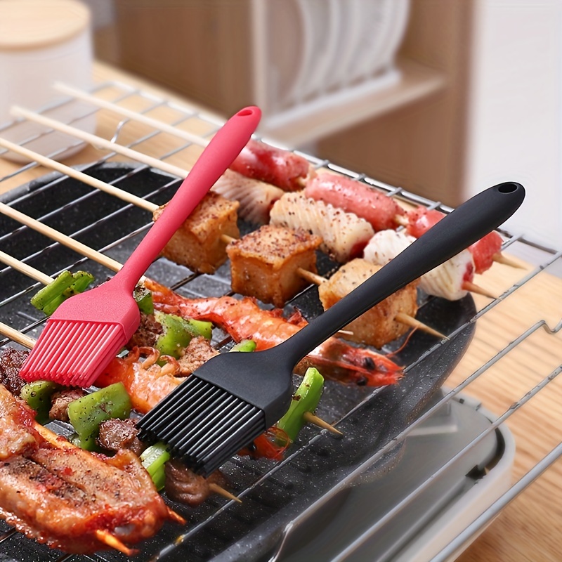 Silicone BBQ Oil Brush Basting Brush DIY Cake Bread Butter Baking Brushes  Cooking Barbecue BBQ Tools Kitchen Accessories