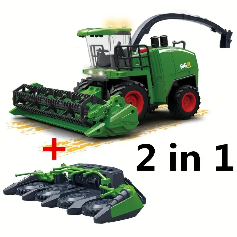 Combine Harvester Tractor Toy