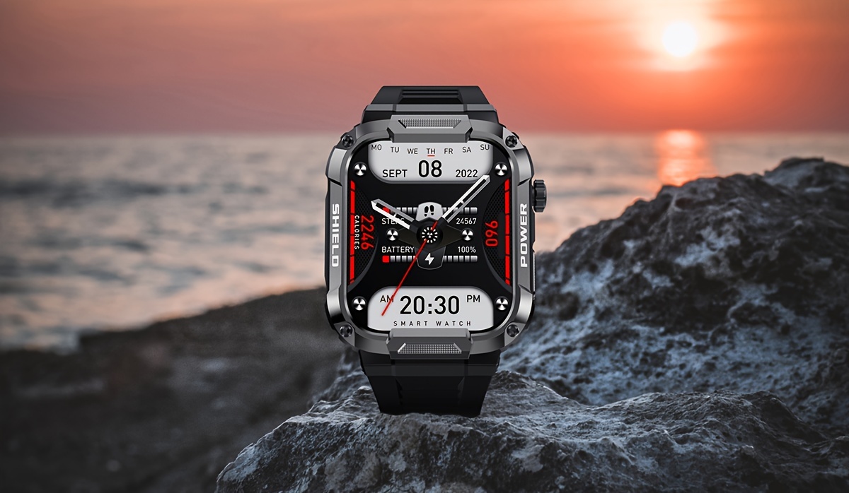 Orologi Fitness Intelligenti Resistenti, Impermeabili Ip68