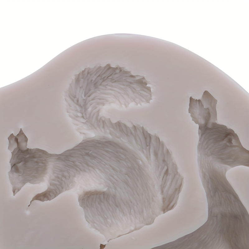 41 Squirrel Woodland Animal Novelty Chocolate Silicone Mould Candy