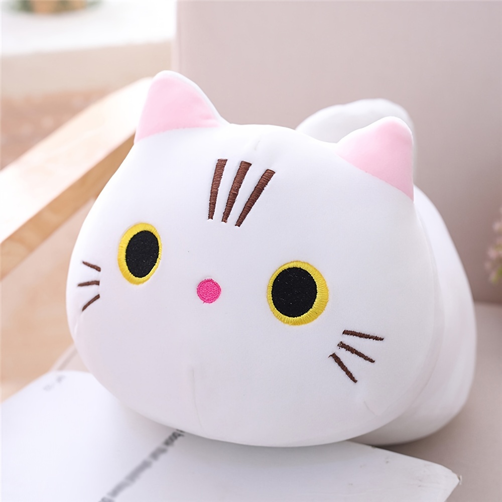 Cute Cat Plush Toys, Plushie, Cartoon Movie Anime Cat Figure, Stuffed  Animals Cat, For Kids Birthday Gifts - Temu