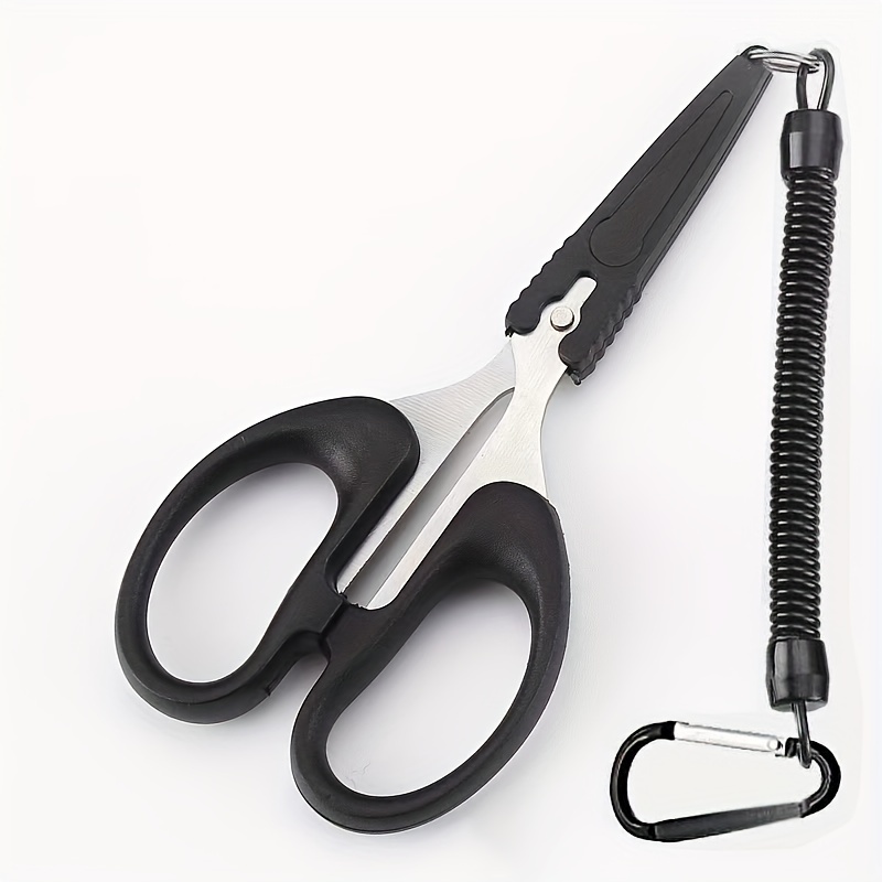 Fishing Multifunctional Scissors Hanging Rope Pe Fishing - Temu