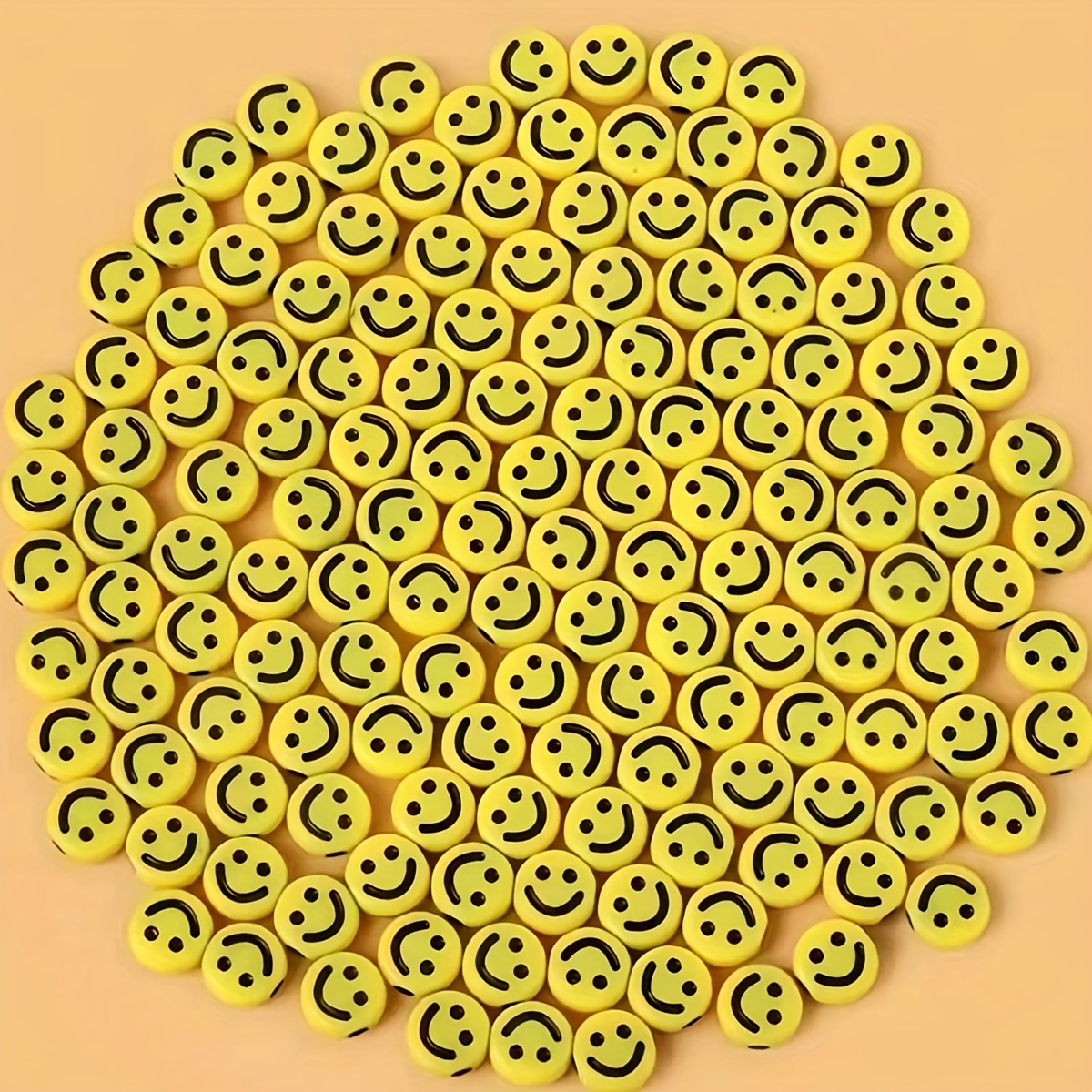 Yellow Bead String for DIY Bracelet and Necklace Making