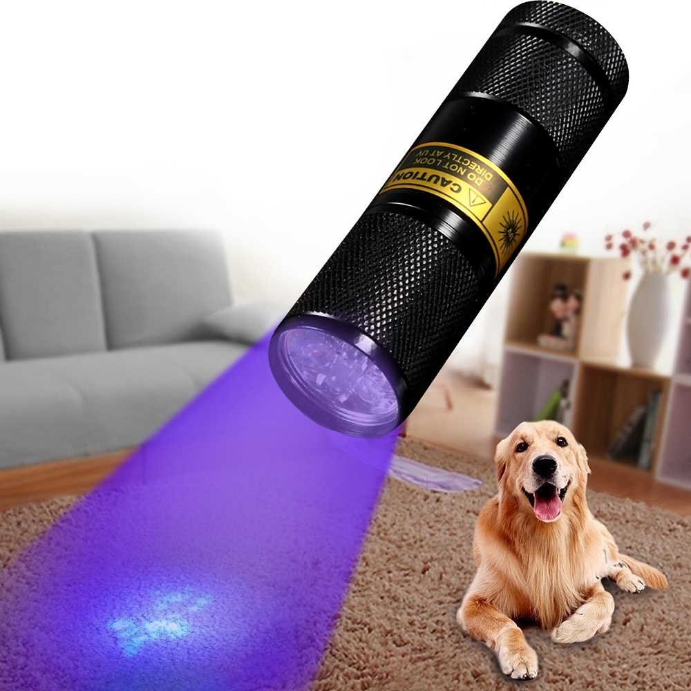 Linterna ultravioleta UV 395nm 51 LED – Detecta manchas de mascotas,  chinches, escorpiones, dinero falso