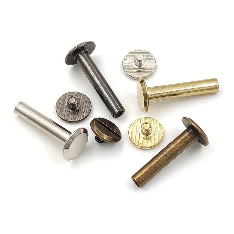 10pcs m4 leather craft chicago screws solid round head nail - Philippines 10pcs m4 leather craft chicago screws solid round head nail - Philippines