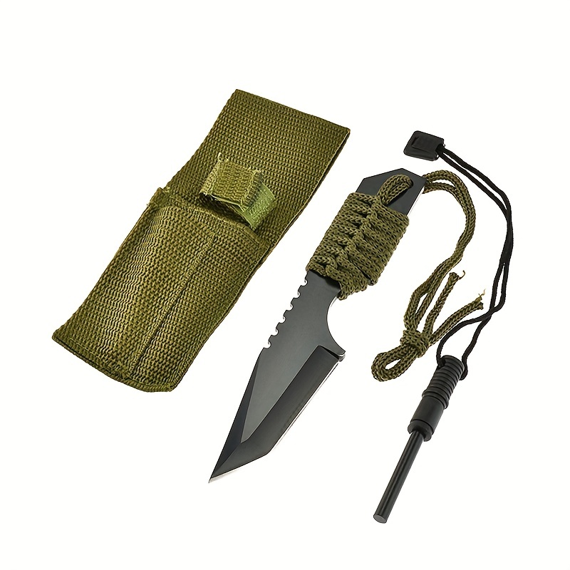 Versatile Outdoor Knife Ideal For Hunting Survival Camping - Temu