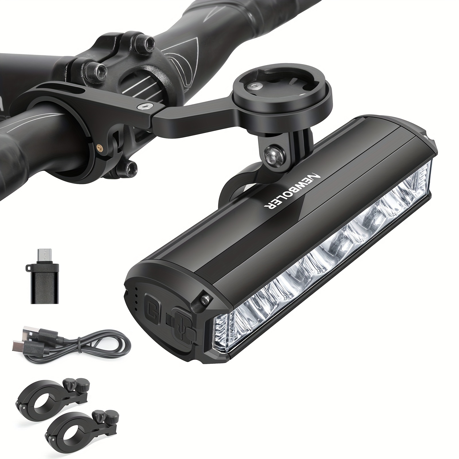 Fahrradlampe auf GoPro Halterung 
