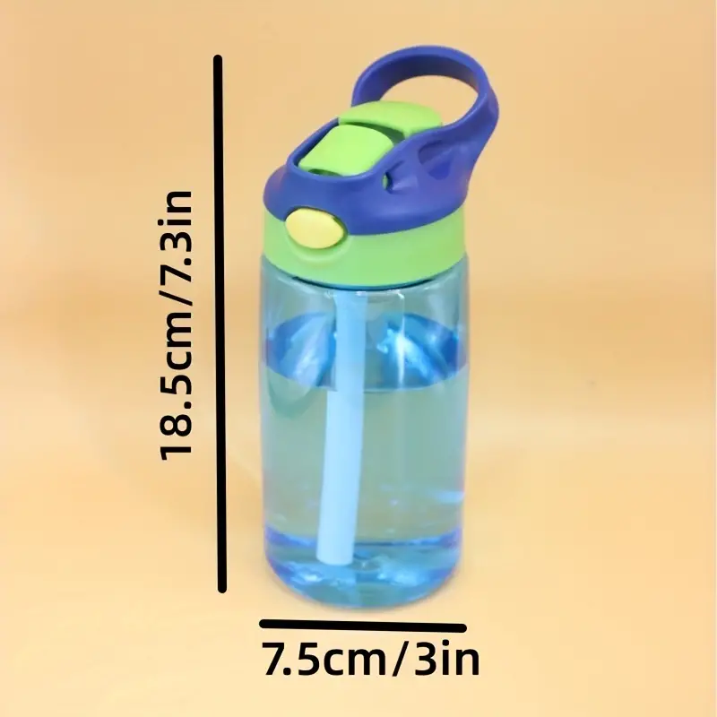 Kawaii Portable Sports Water Bottle Cartoon Plastic - Temu
