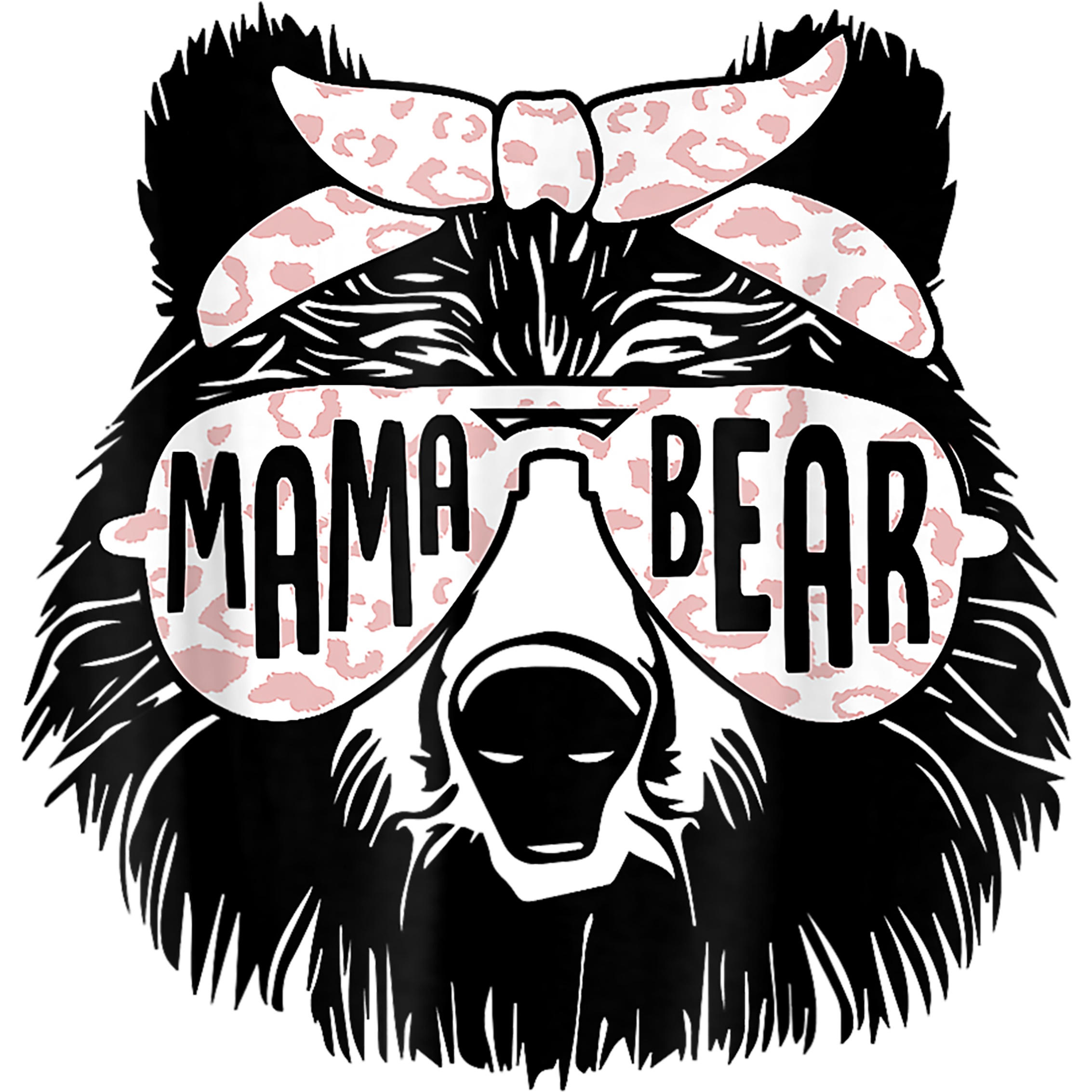 Parent child Bear Mama Print Pattern Heat Transfer Stickers - Temu