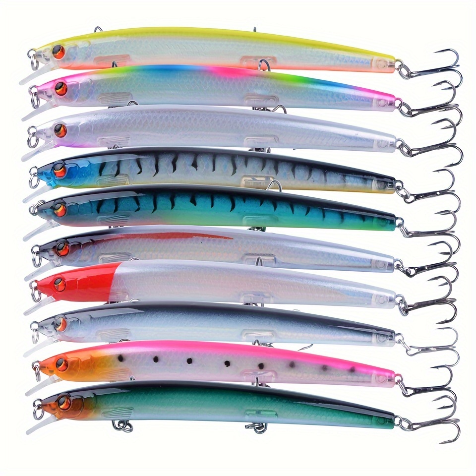 Realistic Laser Minnow Fishing Lures Lightweight Durable - Temu