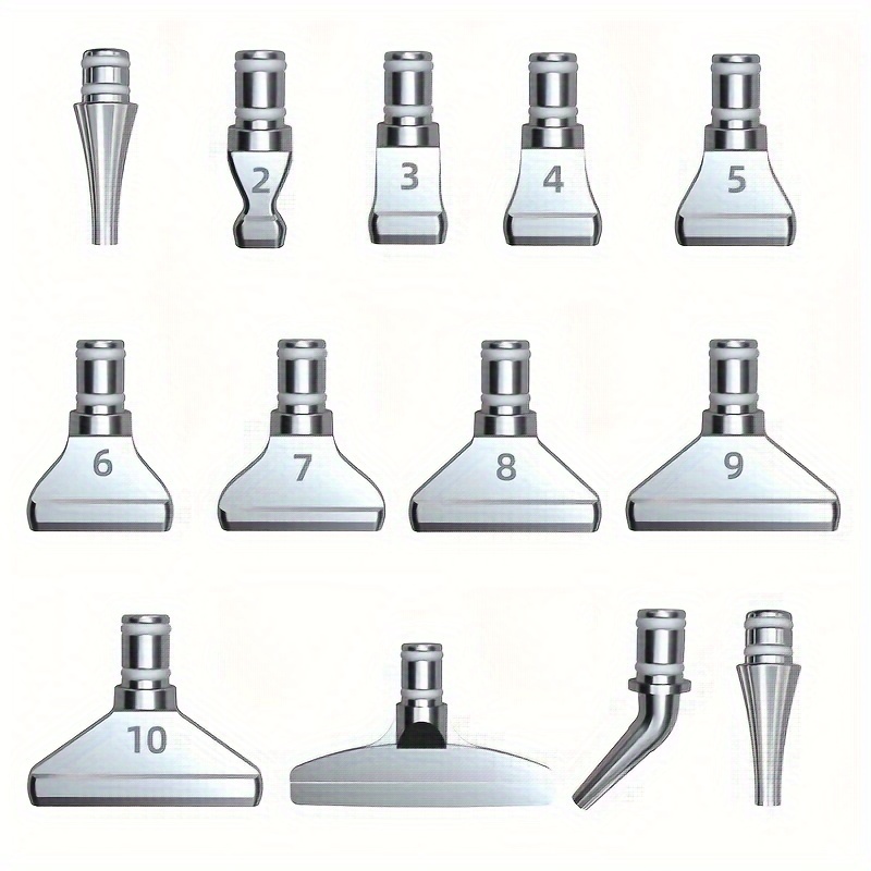 Image of 6/13pcs Diamond Painting Alloy Point Drill Pen Heads Kit, Multi Metal Tip For Diamond Painting Pen, 5d Diamond Painting Additions Replacement Pen Heads For Painting Crafts