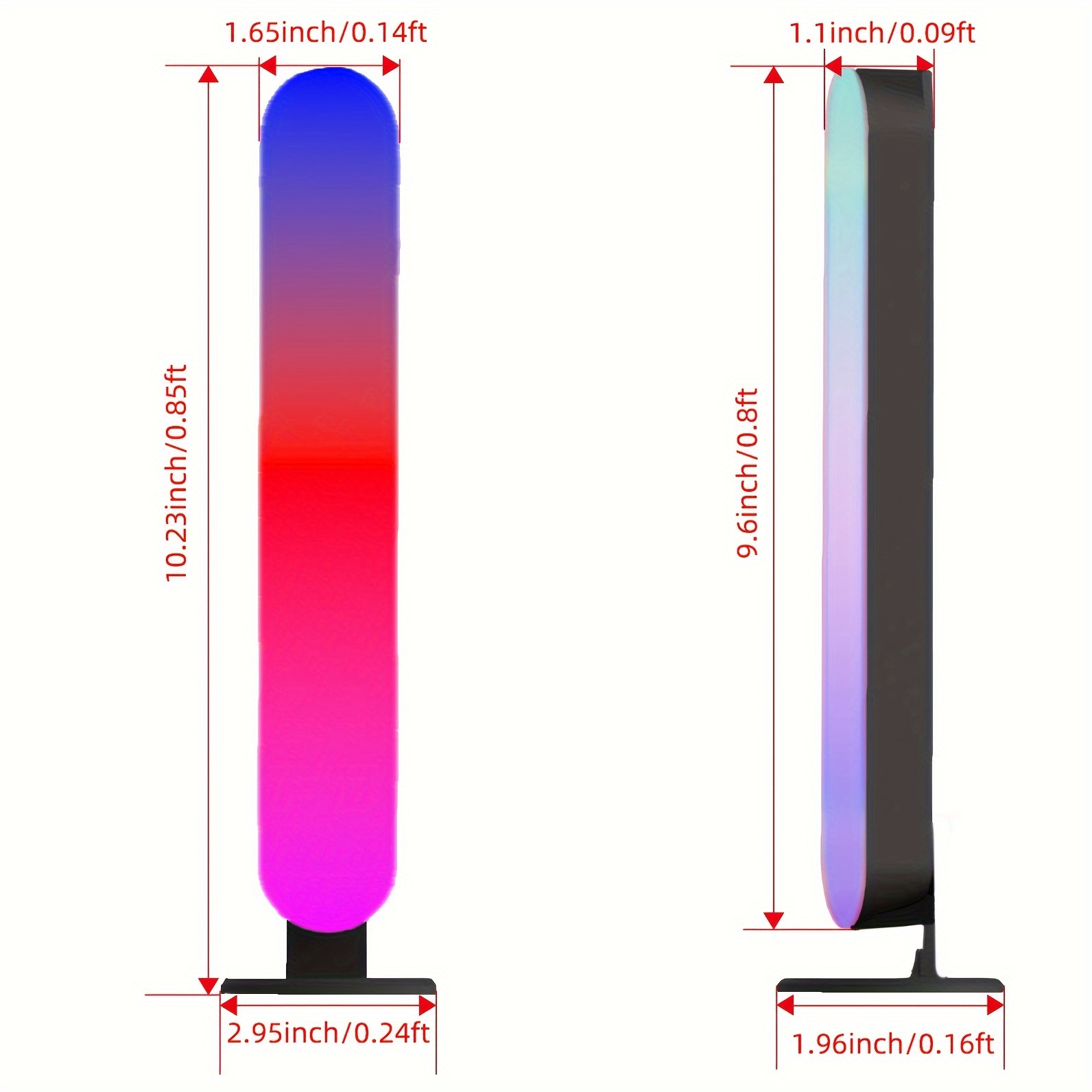 1/2 Set Rgb Ic Smart Led Luce D'atmosfera Controllo App - Temu Italy