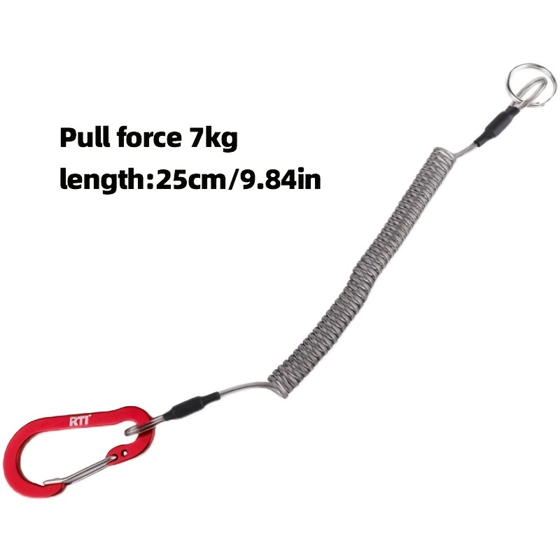 Telescopic Elastic Lure Safety Rope Steel Wire Guard Rod - Temu Canada