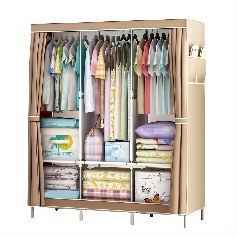 Wardrobe Storage Hanging Basket Multilayer Closet Hanging - Temu