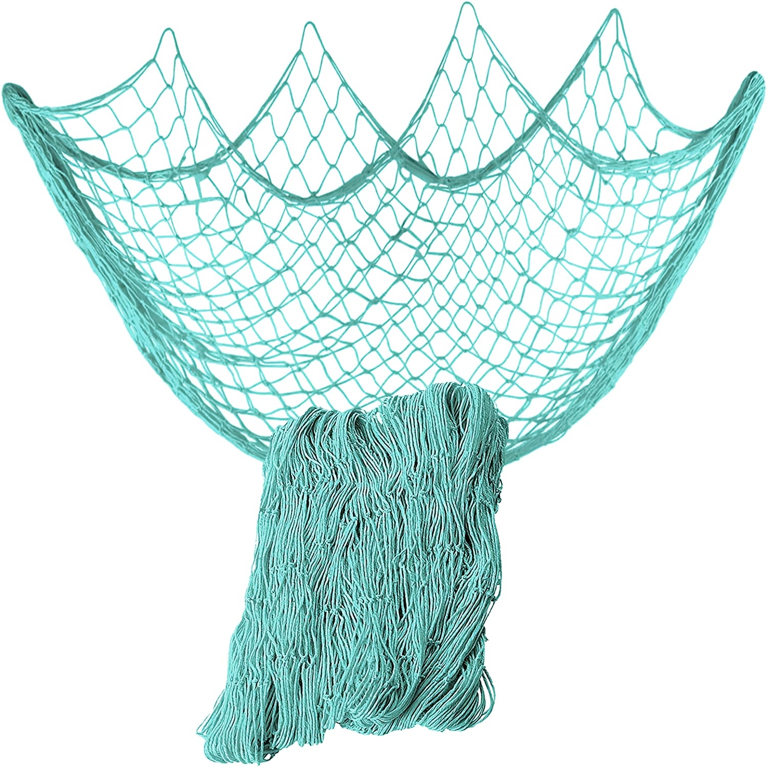  79 x 59 inch Nature Fish Net Wall Decoration with