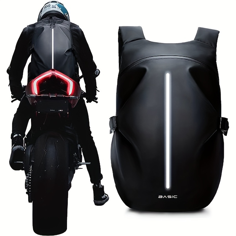 Motorcycle Backpack Waterproof Helmet Backpack Men - Temu