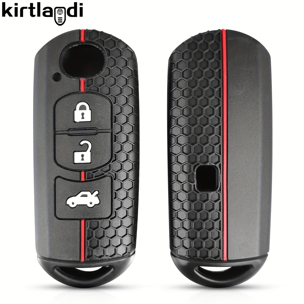 Silicone Car Key Case Holder Keychain Key Cover Keyless - Temu
