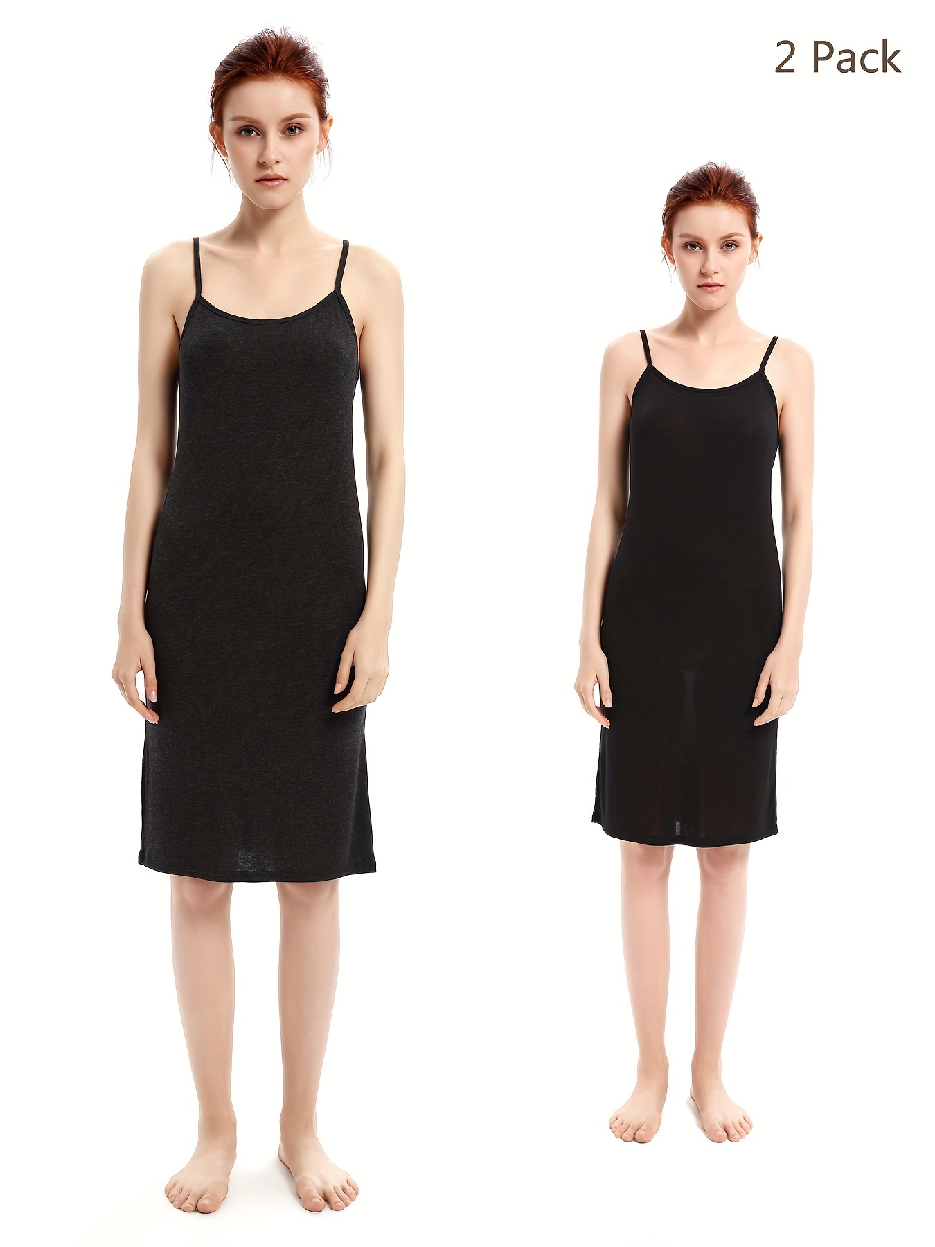 Casual Solid Slip Nightdress Round Neck Loose Fit Sleep - Temu Philippines