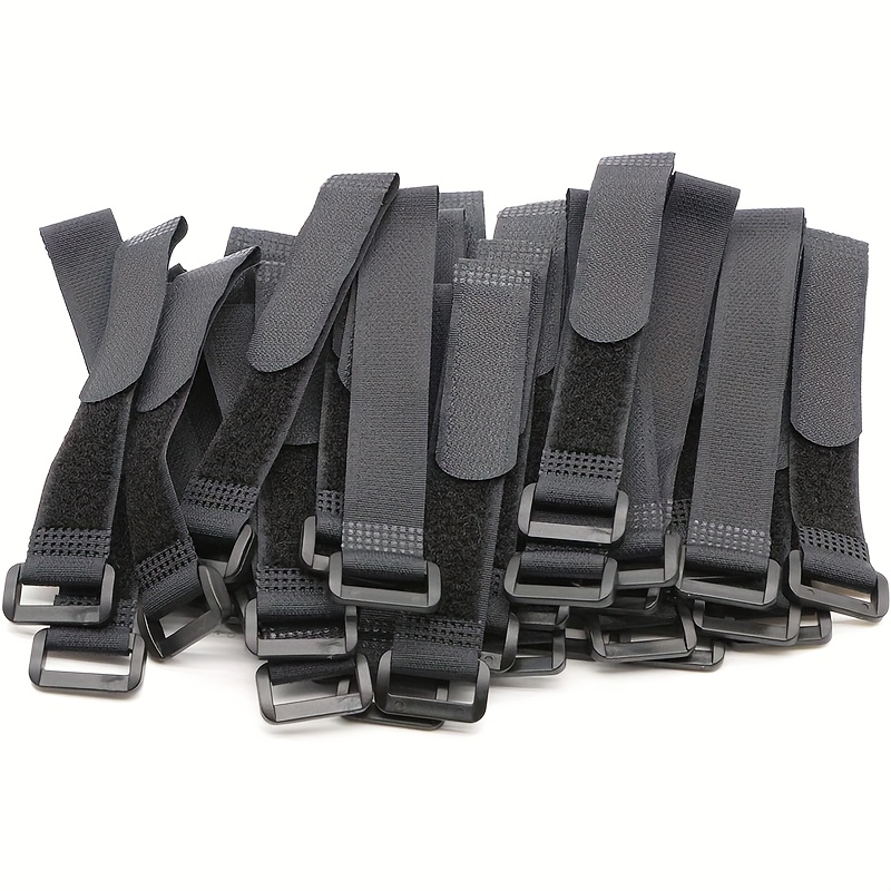Reusable Fastening Cable Straps Hook Loop Cable Tie Straps - Temu Canada