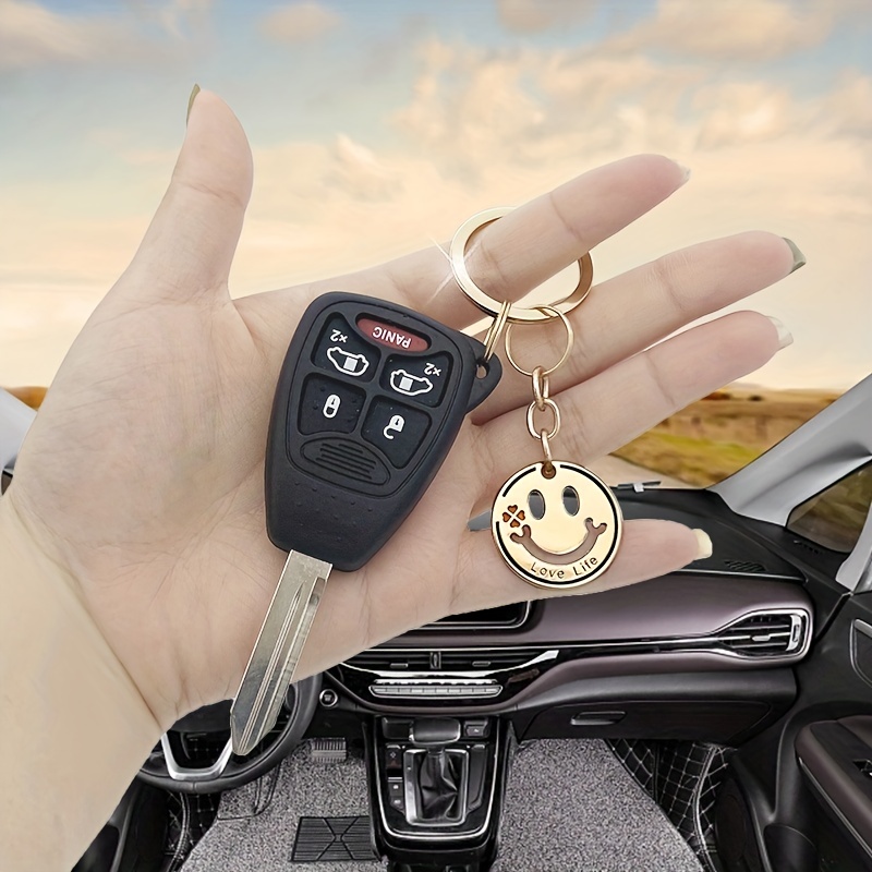 Japanese Key Tag Good Luck Keychains for Car Motorcycles Keys Holder  Keyring Women Jet Tag Fashion Jewelry Accessories Gifts