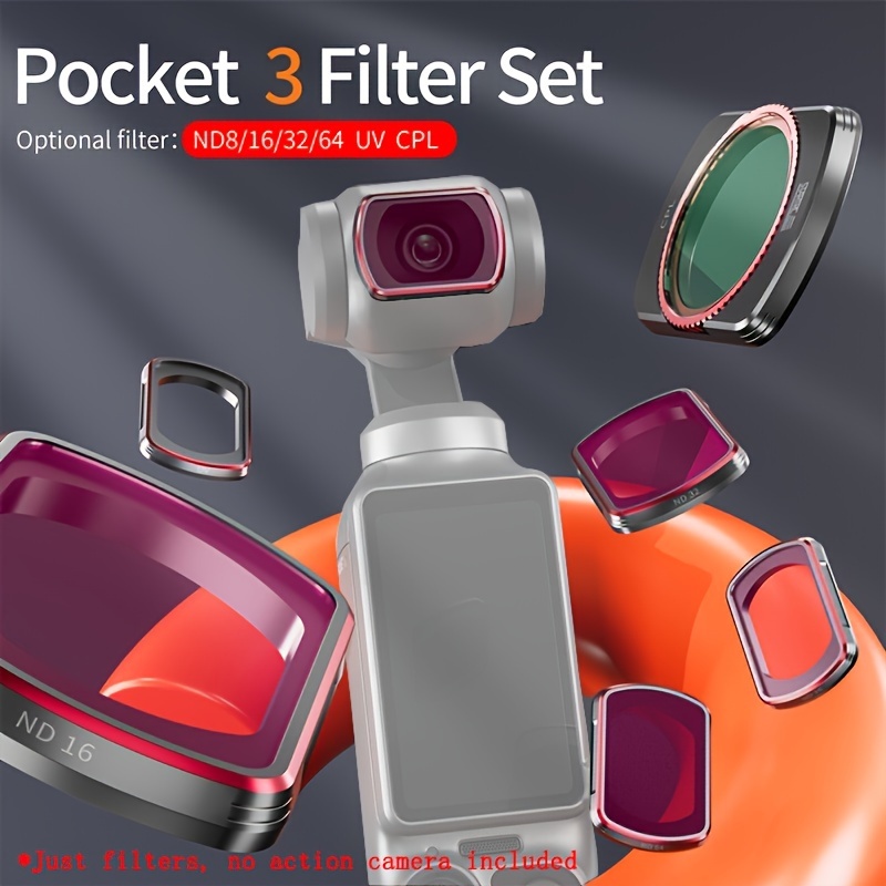 Startrc Nd Filters Set Dji Osmo Pocket 3 Creator Combo - Temu
