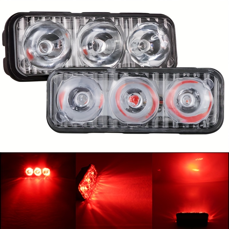 Orange/blanc de haute qualité 6LED Camion voiture Balise de détresse  Avertissement lampe stroboscopique flash - Chine Éclairage de secours,  l'éclairage stroboscopique