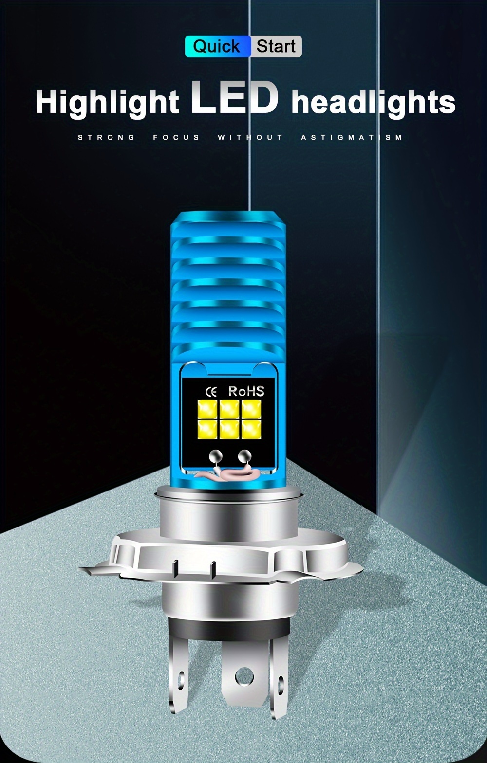LED Nighteye H1 Ampoules 6500K - Kit 2 Pièces - Blanc Froid - IP68 - Pour Voiture, Moto - 1600LM Phares étanches IP68 - Foto 7