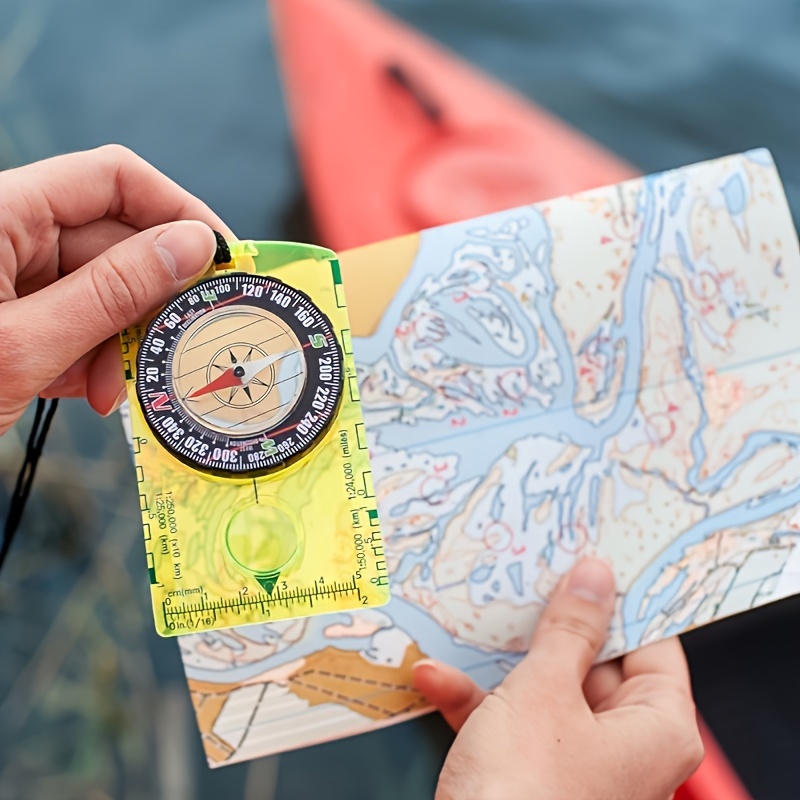 Brújula de exploración avanzada para acampar y navegar - Brújula de Boy  Scout para niños - Brújulas para niños para lectura de mapas - Brújula de