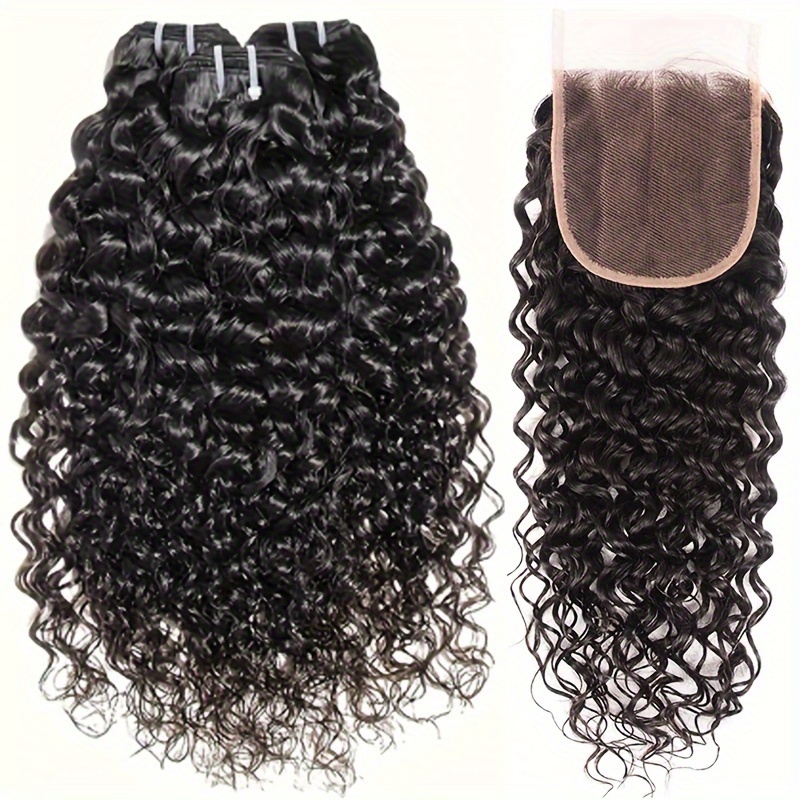 Lace Bulk Hair Human Hair Braiding Curly Double Drawn Full End