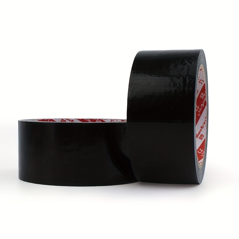 Tira adhesiva de tela resistente al agua de 50mm x 10m color negra