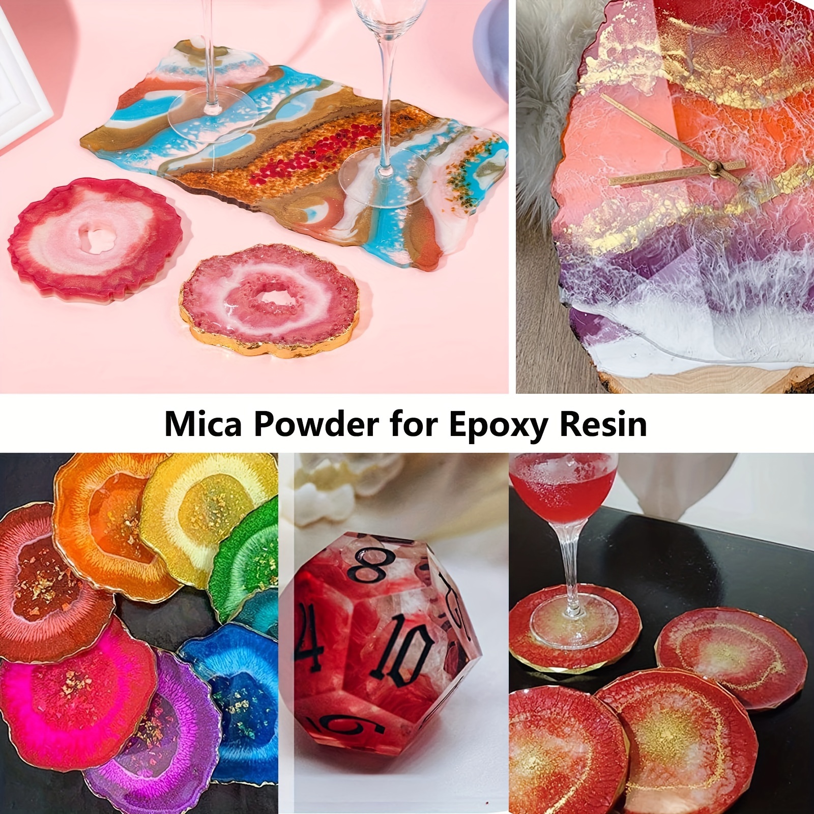 Cool Resin Mica Powder Set by Craft Smart | 0.05 | Michaels