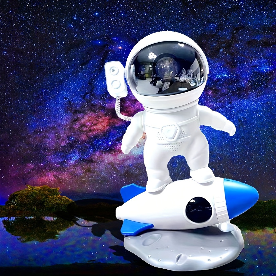 1pc Projecteur De Nuit Rocket Astronaut Galaxy Lampe Et 13 - Temu Belgium