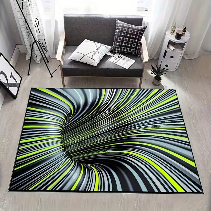 3d Vision Carpet Living Room Bedroom Floor Mat Doorway Decor - Temu