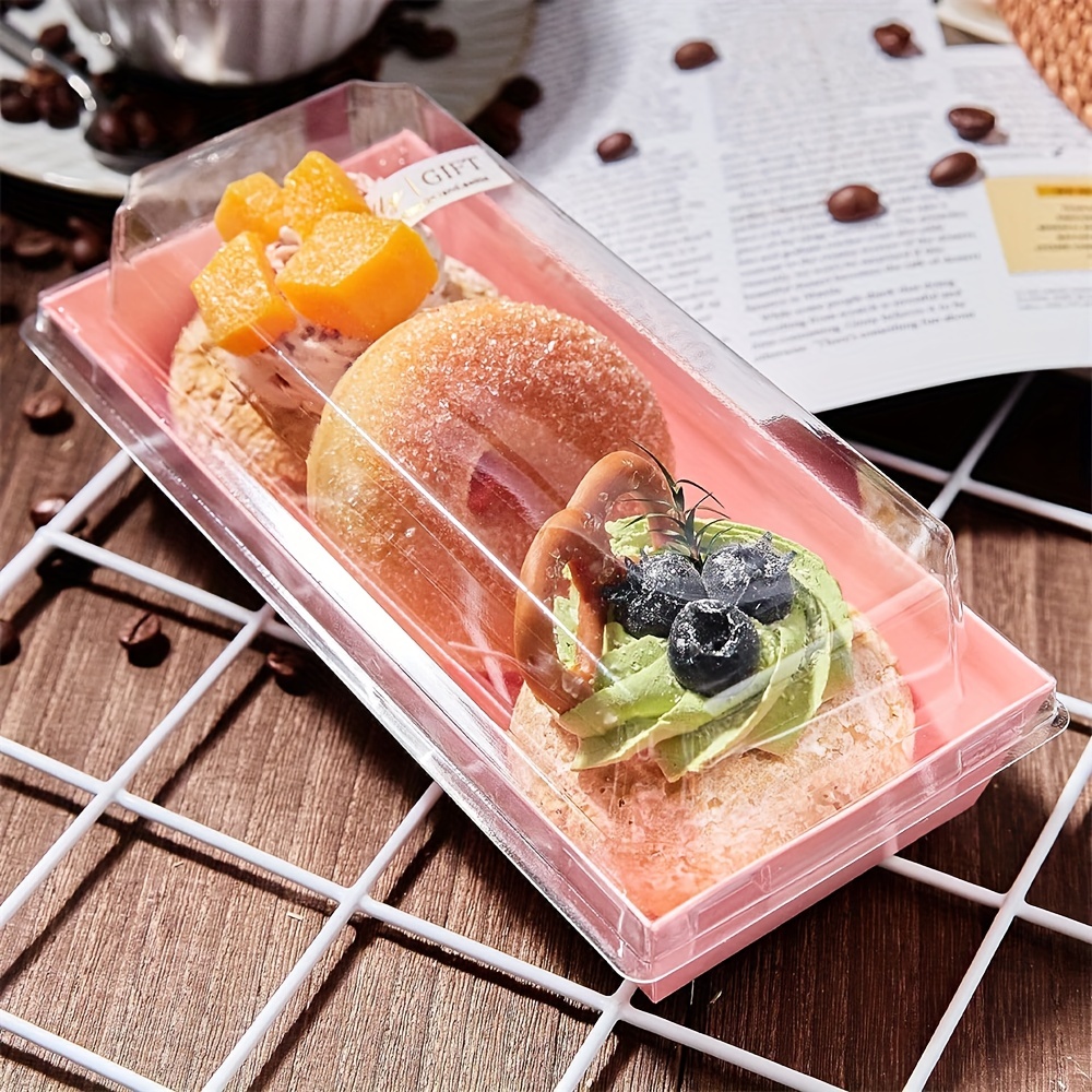 Rectangular Pastry Tray Dessert Tray With Lid Food