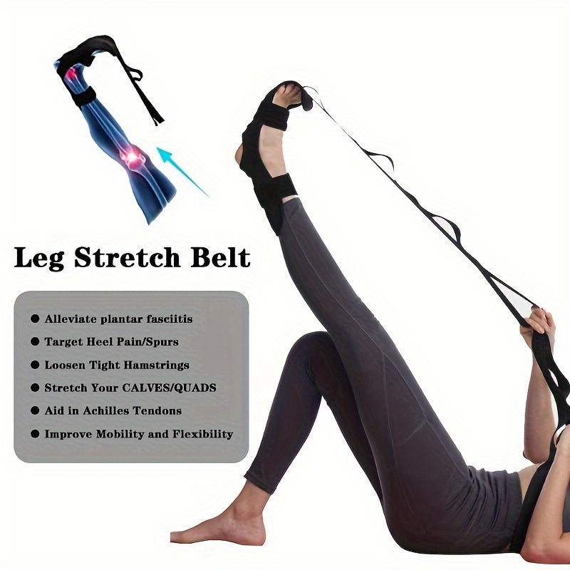 Yoga Fascia Stretching Strap Leg Shaping Training Belt Yoga - Temu