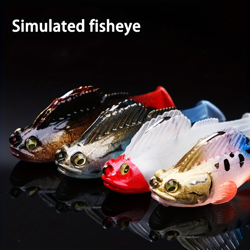 Assorted Color Soft Bait Fishing Lure Realistic Fish - Temu