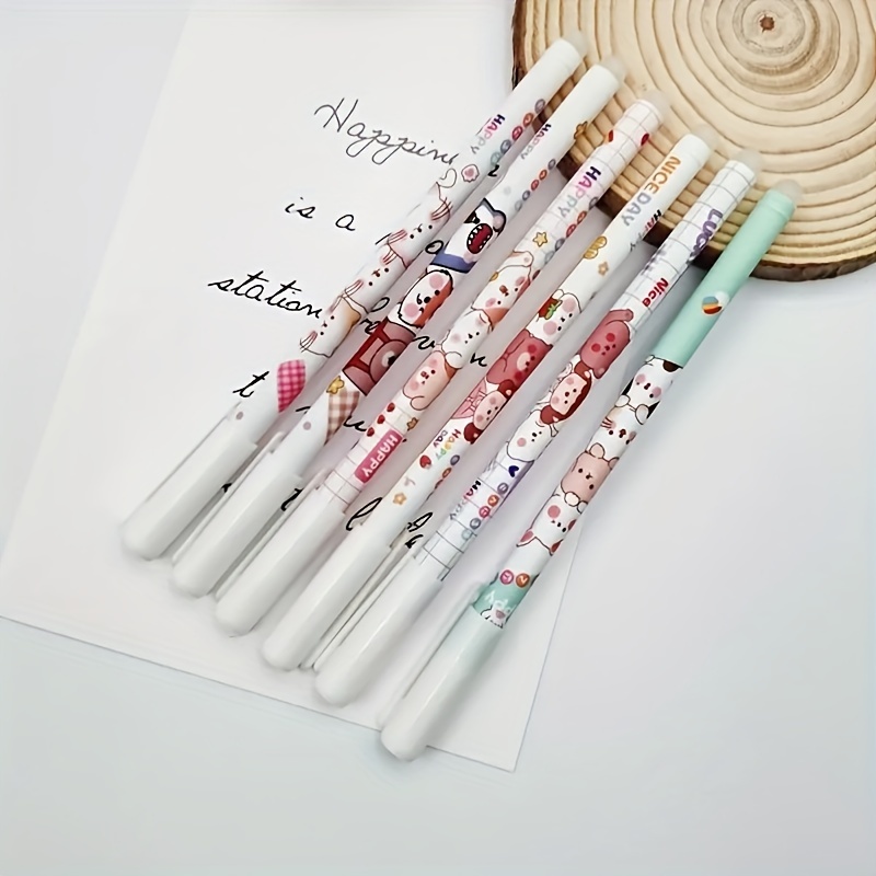 2 Pcs Deli Kakao Friends Gel Pens 0.38mm Cartoon Cute Pen Cool Pen Korean  Stationery Pens Kawaii School Supplies Kids Gift Prize - AliExpress