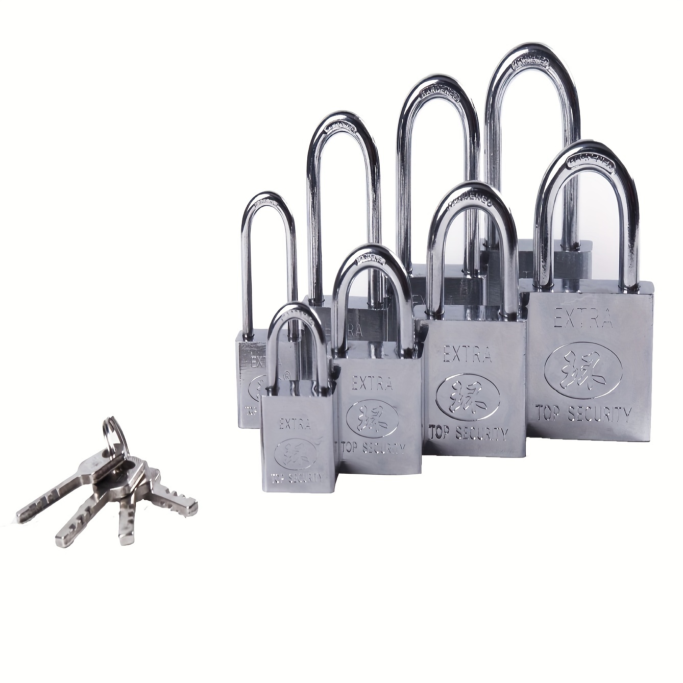 Litoexpe 10 Pcs Suitcase Locks with Keys, Small Luggage Locks