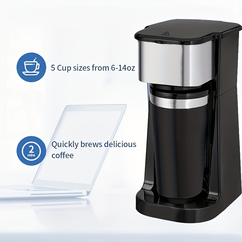 Personal Single-serve Compact Coffee Maker Brewer Includes