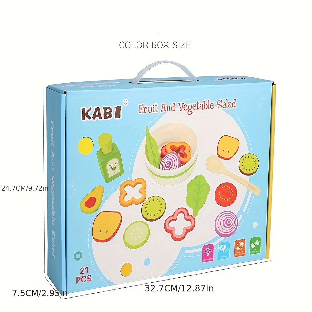 fruit wodeen kabi toy wooden vegetable