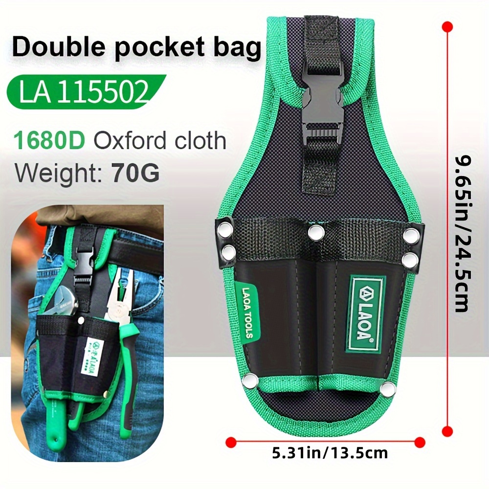 DELI-Sac à outils d'électricien, Oxford Grill, étanche, sac de taille à  degrés d'usure, rangement de ceinture à outils, trousse à outils  d'évaluation, 13 pouces, 16 pouces, 17/18 pouces - AliExpress