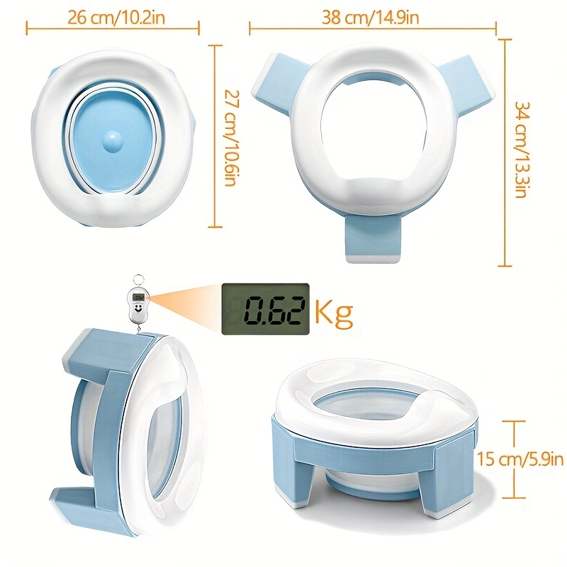 Toriox Potty Seat Washable for Kids - Perfect for Travel - Soft Cushion -  Reusable Toilet Potties Training Seats - Toddler Child Baby - Mommy's  Helper