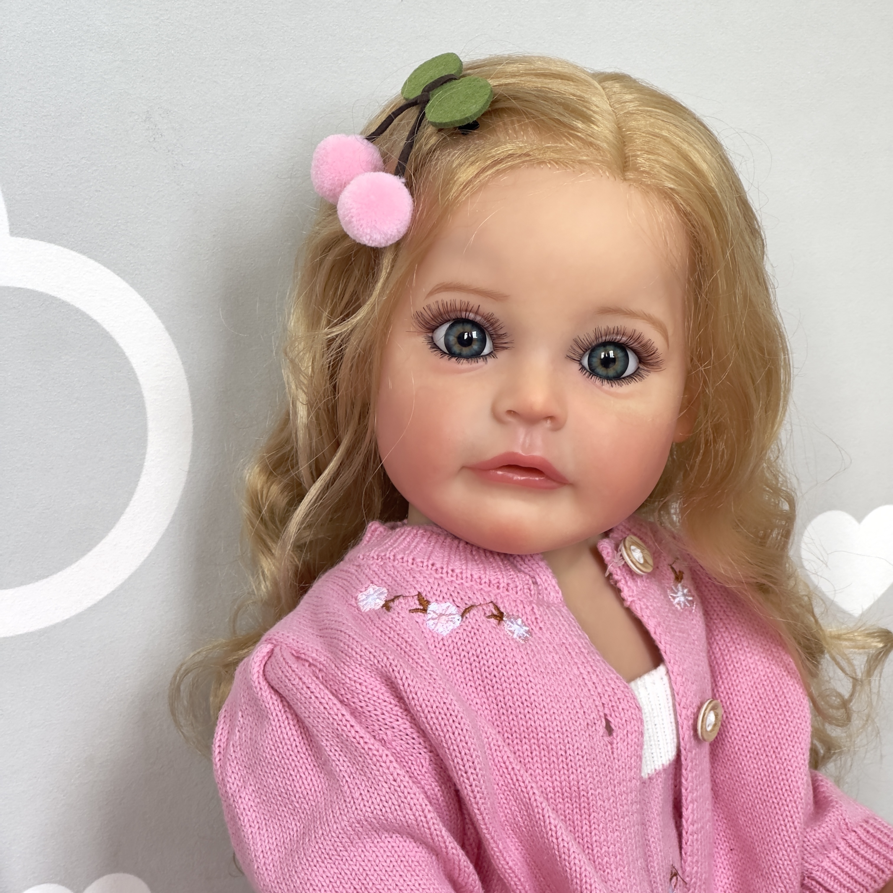 Princess Doll Head, Dolls Accessories, Rooted Doll Head