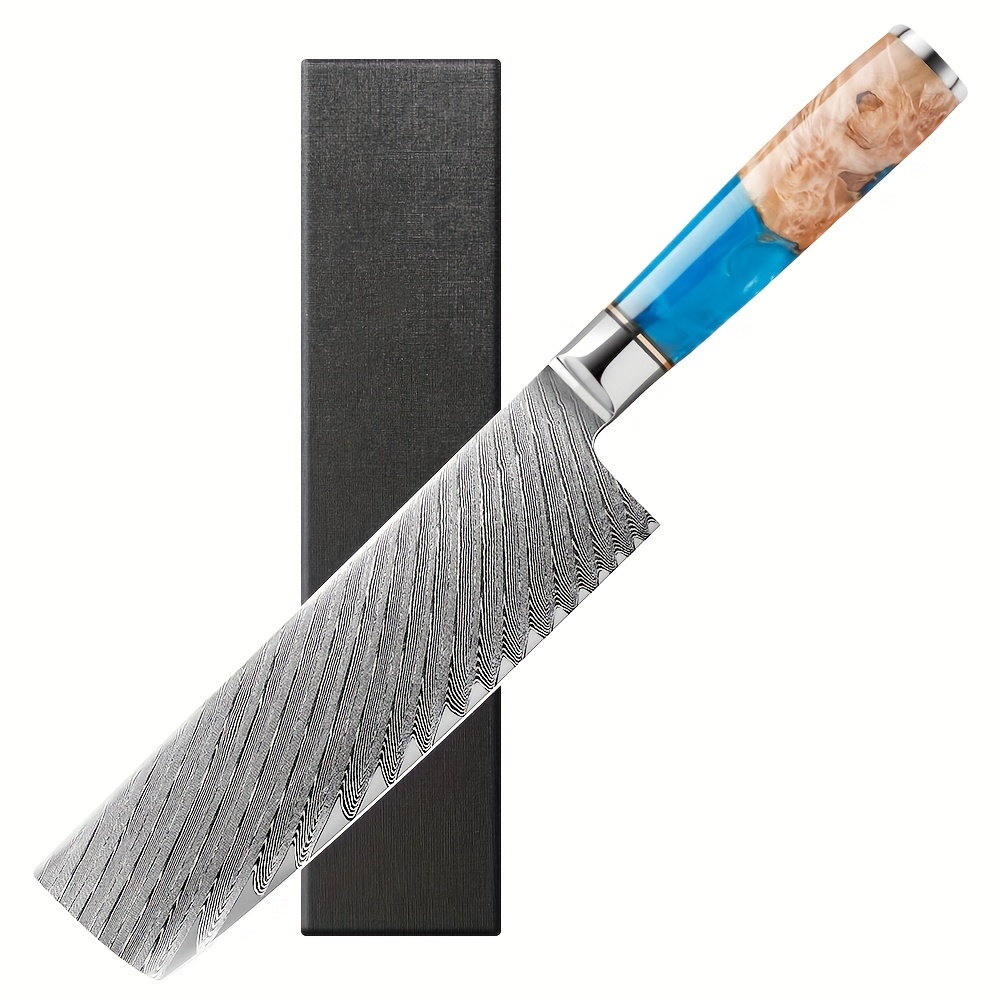 Household) Amorston 15 Pieces Knife Set/Damascus Kitchen Knife Set wi – R &  D Discount Distributors