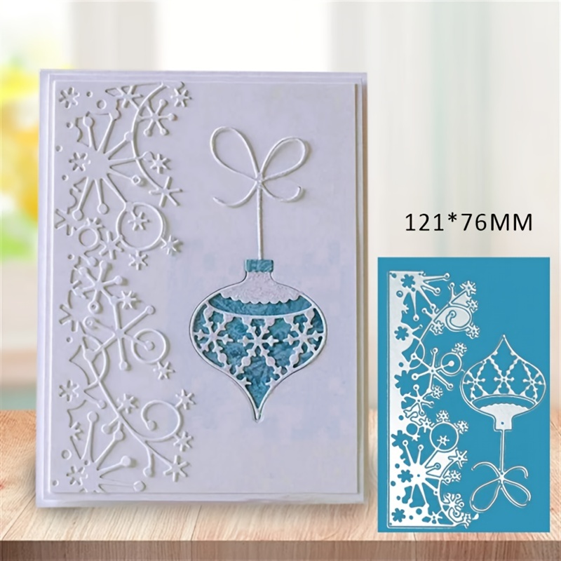 

1pc Metal Cutting Dies Stencils Diy Christmas Scrapbook Series Metal Carbon Steel Embodying For Diy Card Making Album Scrapbooking Craft