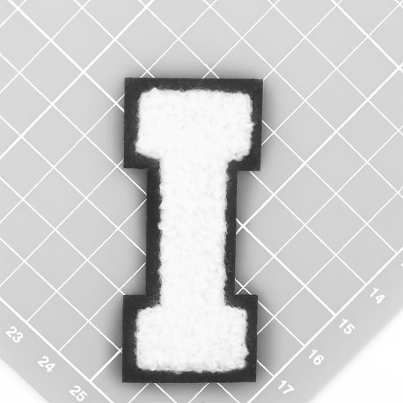 Iron on Chenille Letters, Iron on Varsity Letters 8 Cm, Chenille