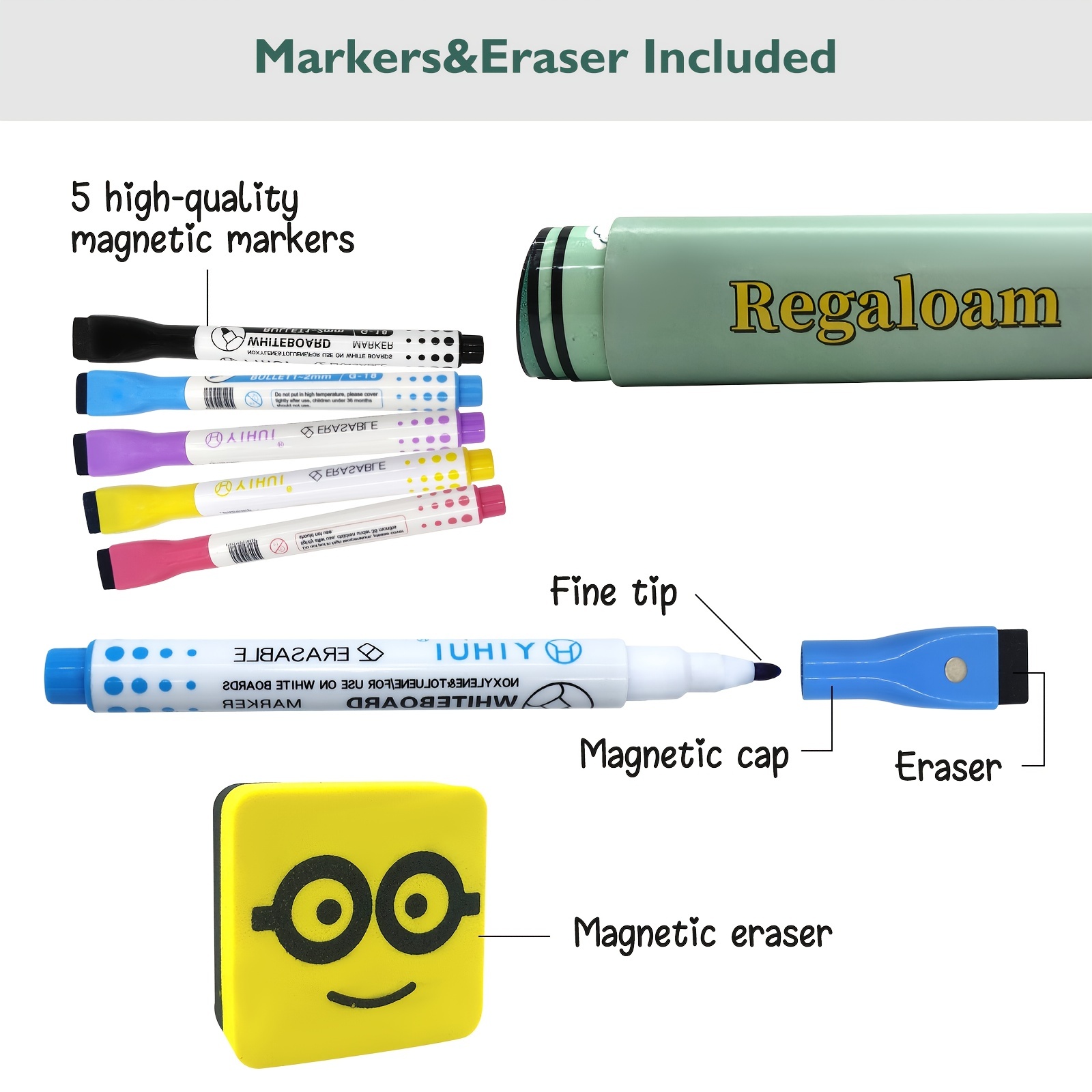 5-color markers