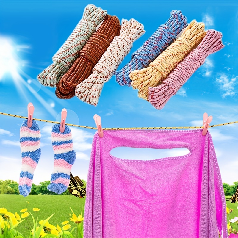 Clothes Drying Rope Thickened Outdoor Tie Tree Clothes Rope - Temu United  Kingdom