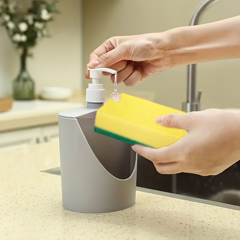 Clear Soap Dispenser with Rust Proof Pump, Waterproof Labels (2 Pack,16  Oz), Soap Dispenser Bathroom, Plastic Hand Soap/Dish Soap Dispenser for